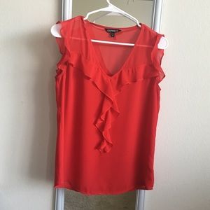 SOLD‼️ Express- red blouse